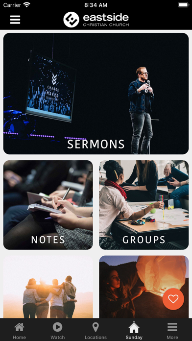 Eastside Christian Church ECC Screenshot
