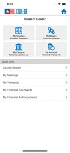 MyHC - Hill College screenshot #2 for iPhone