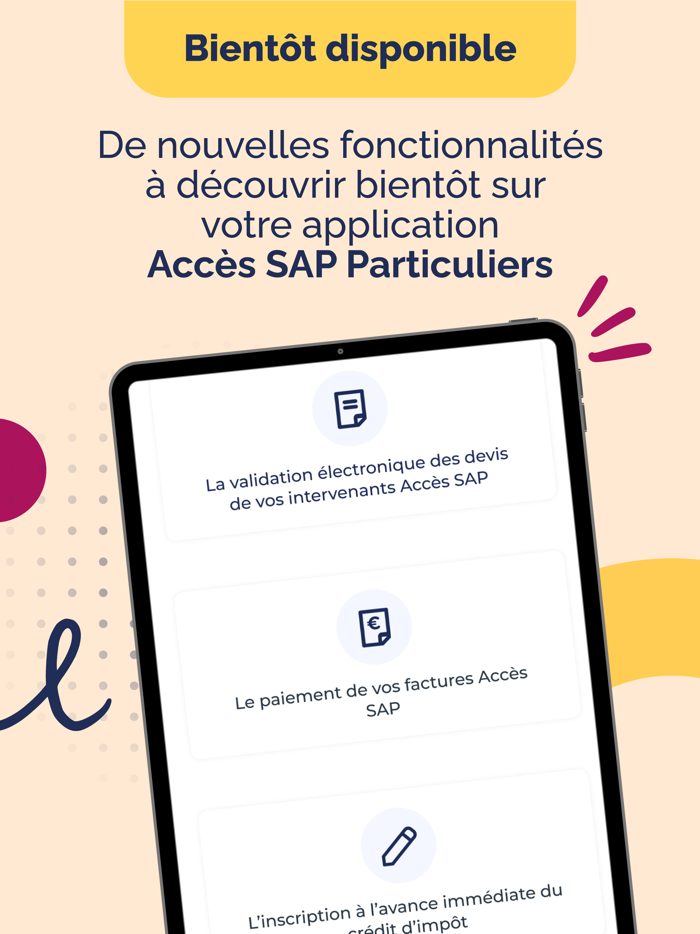 Accès SAP Particuliers