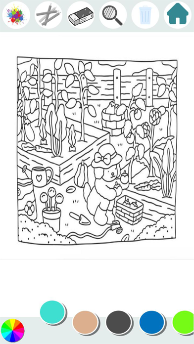 Bobbie Goods coloring book Screenshot