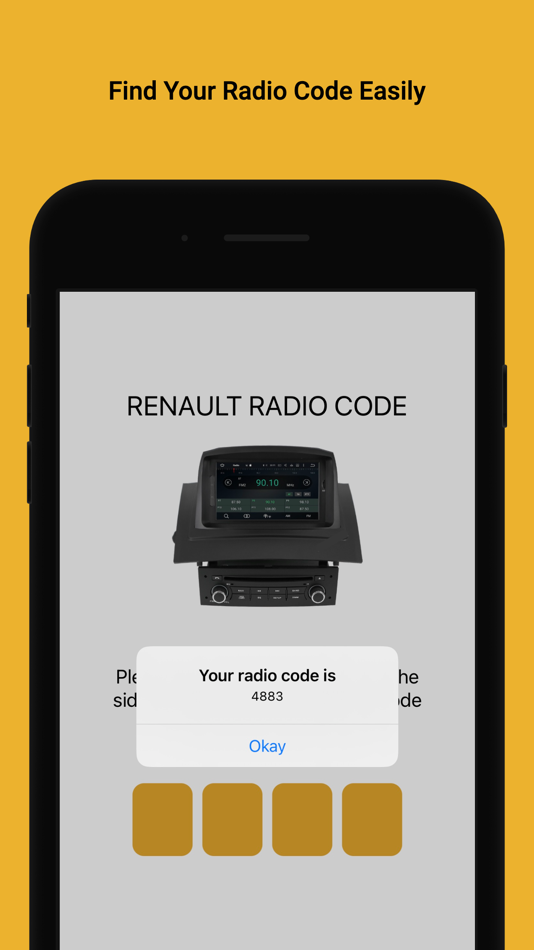 #2. Renault Radio Code (iOS) 由: Ali Goktas