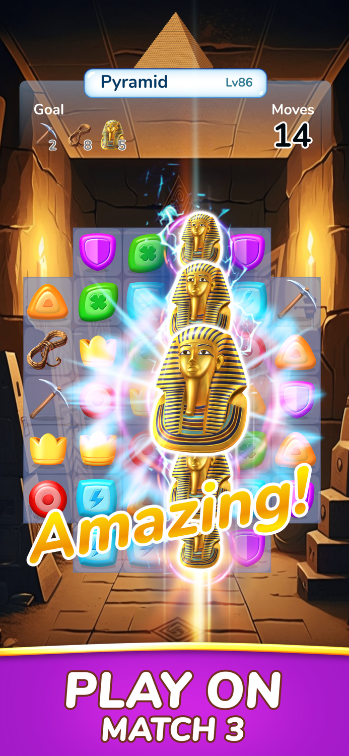 Monument Master Match 3 Games