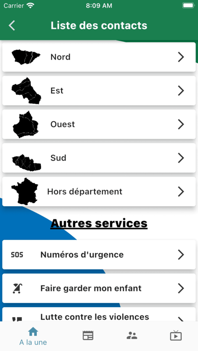 Département de La Réunion 974 Screenshot