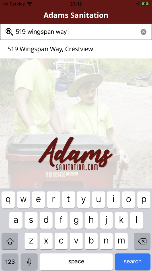 #2. Adams Sanitation (iOS) Podle: Adams Sanitation Holding Company, LLC.