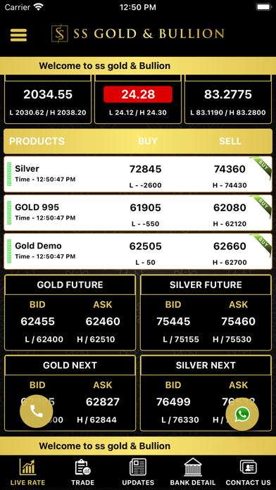 S S Gold And Bullion Screenshot