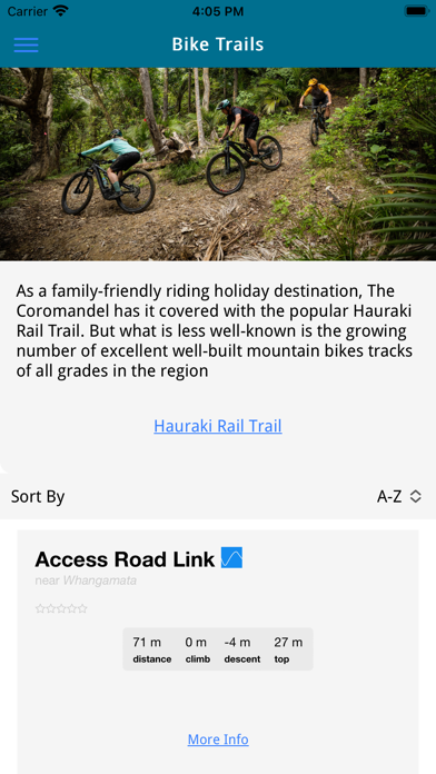 Hauraki Coromandel Travel App Screenshot
