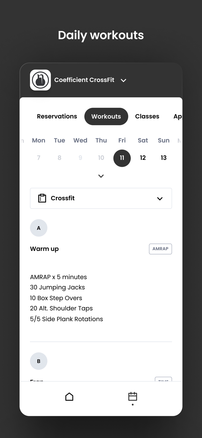 Coefficient CrossFit