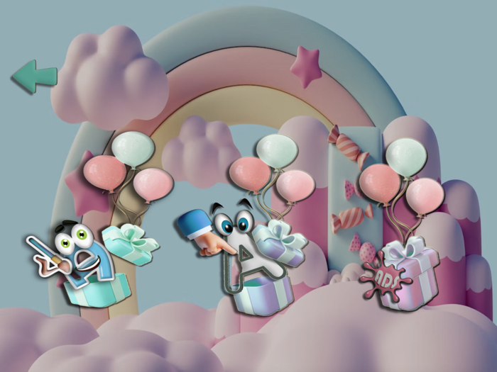 Glitter Alphabet Lore