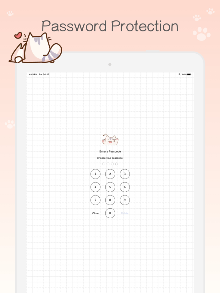 Diary-Journal with lock