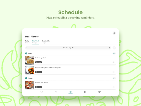 Yummly Recipes & Meal Planning iPad app afbeelding 4