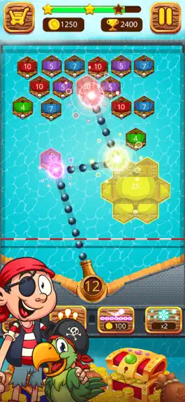 Game screenshot Pirate's cannon: a mega battle mod apk
