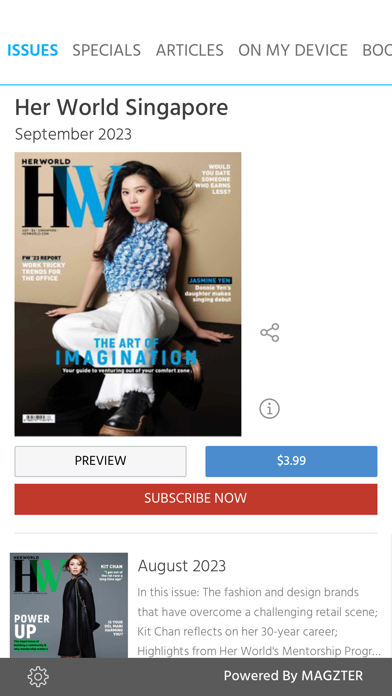 Her World Singapore Screenshot