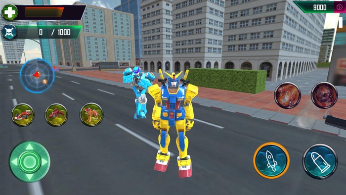 Car Spider Robot Transforming