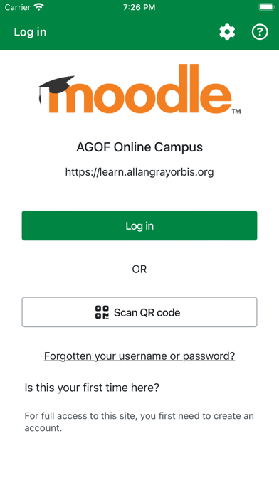 AGOF Online Campus Screenshot