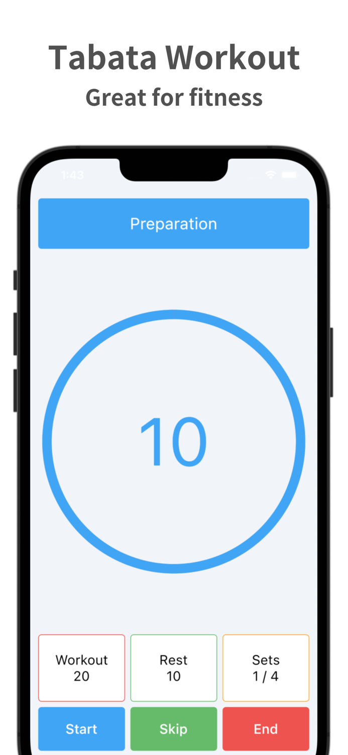 Fitness Timer  Tabata Workout