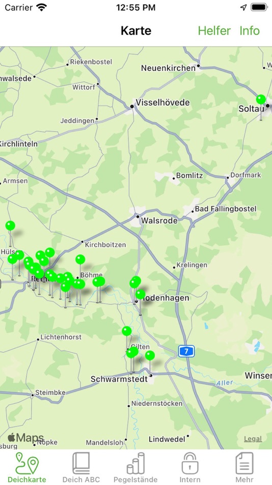 #2. Deich-App Heidekreis (iOS) 由: Marktplatz GmbH - Agentur fuer Web & App
