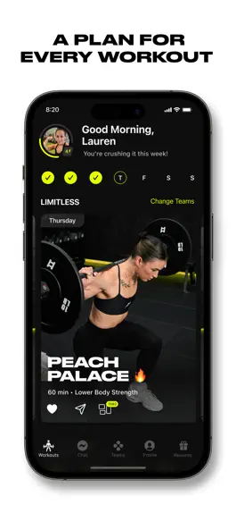 Game screenshot LADDER Strength Training Plans hack