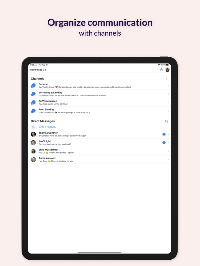 Connected Living Messenger