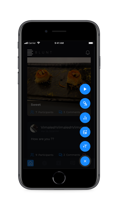 Blunt - Social Screenshot