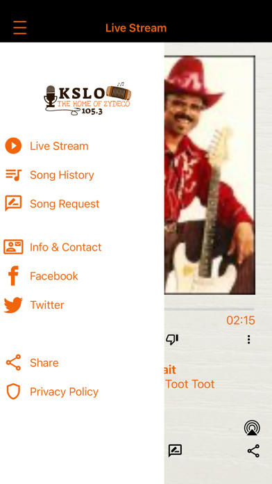 KSLO 105.3 The Home of Zydeco Screenshot