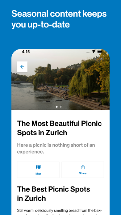 Zürich City Guide Screenshot