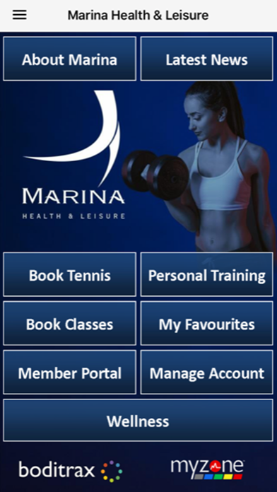 Kings & Marina Health Clubs Screenshot