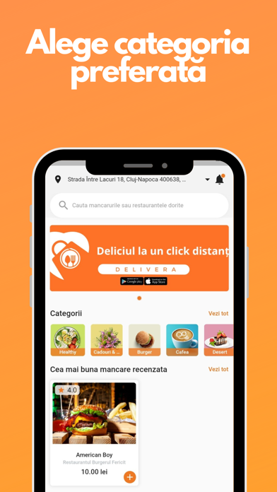 Delivera Food Screenshot