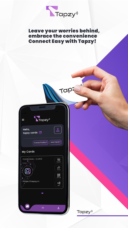 Tapzy : Digital Business Card screenshot-3