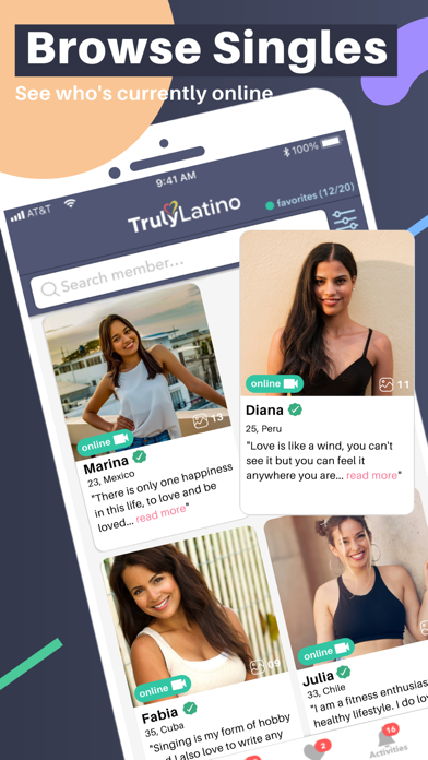TrulyLatino - Latino Dating Screenshot