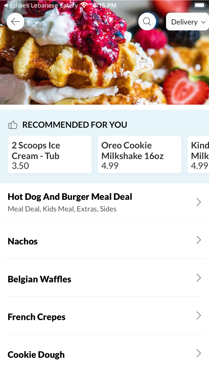 Indulge Hot Food and Desserts