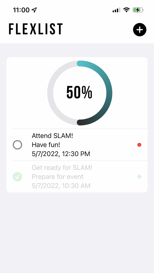 #1. FlexList: A Productivity Tool (iOS) 게시자: New Media Institute