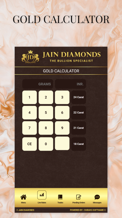 JAIN DIAMONDS Screenshot