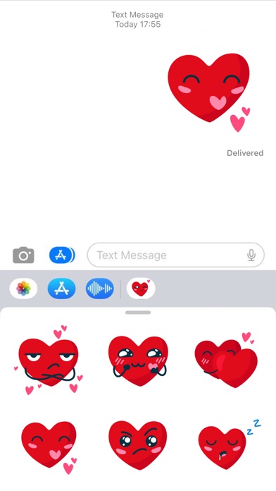 valentines heart Screenshot