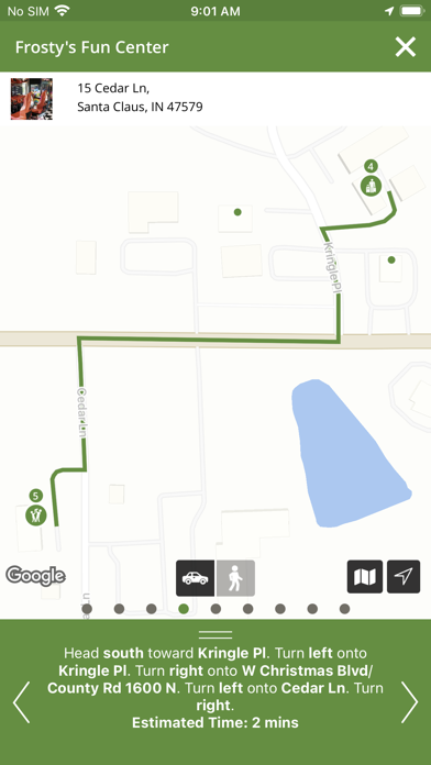 Santa Claus, Ind., Area Screenshot