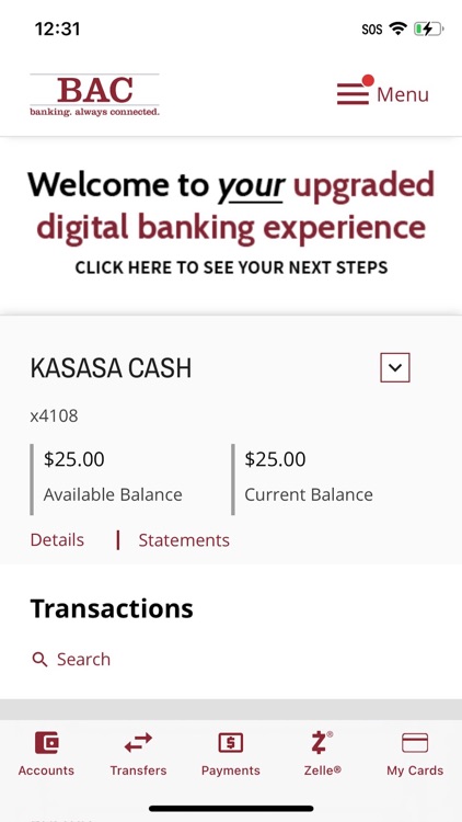 BAC Personal Mobile Banking screenshot-3