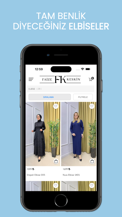Faize Keskin - Eleganza Butik Screenshot