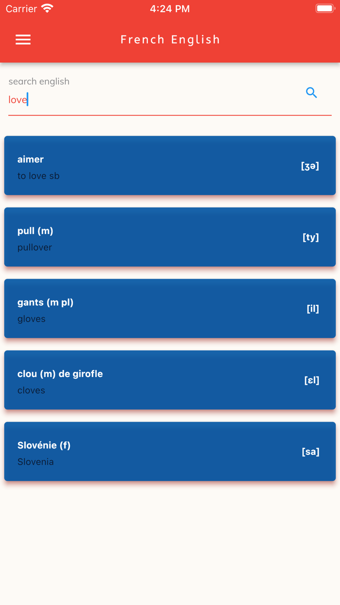 French English Dictionary