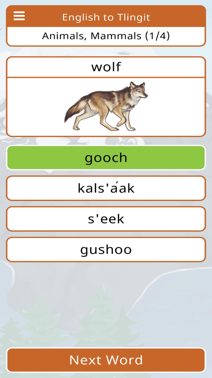 Tlingit Vocab Builder