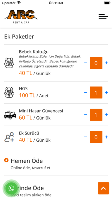 ARC Filo Yönetimi-Oto Kiralama Screenshot