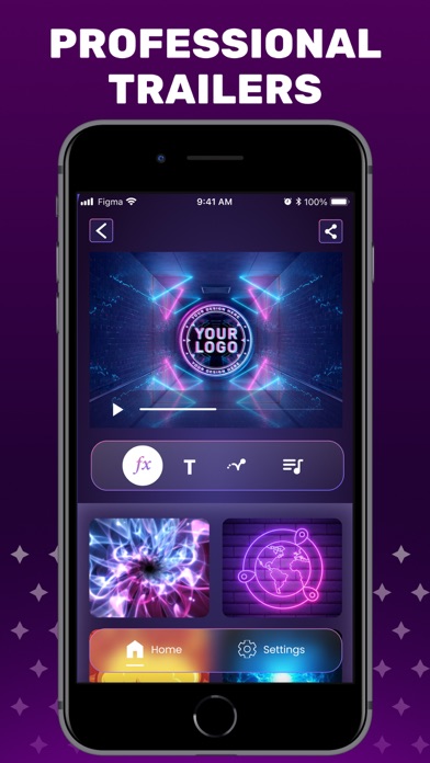 Movie Trailer - Video Editor Screenshot