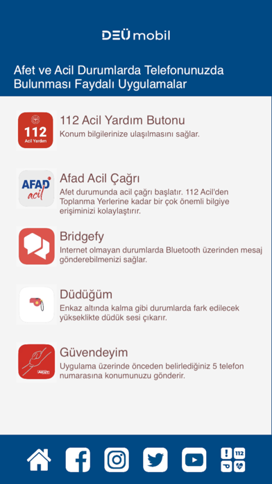 DEU Mobil Screenshot