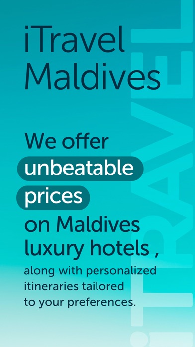 iTRAVEL Maldives Screenshot