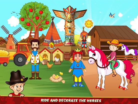 Pretend Town Cowboy Farm House screenshot 3