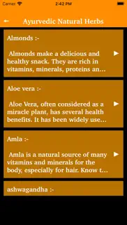 ayurvedic remedies - diet plan iphone screenshot 2