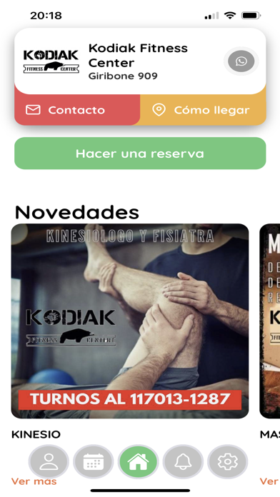 KODIAK FITNESS CENTER Screenshot