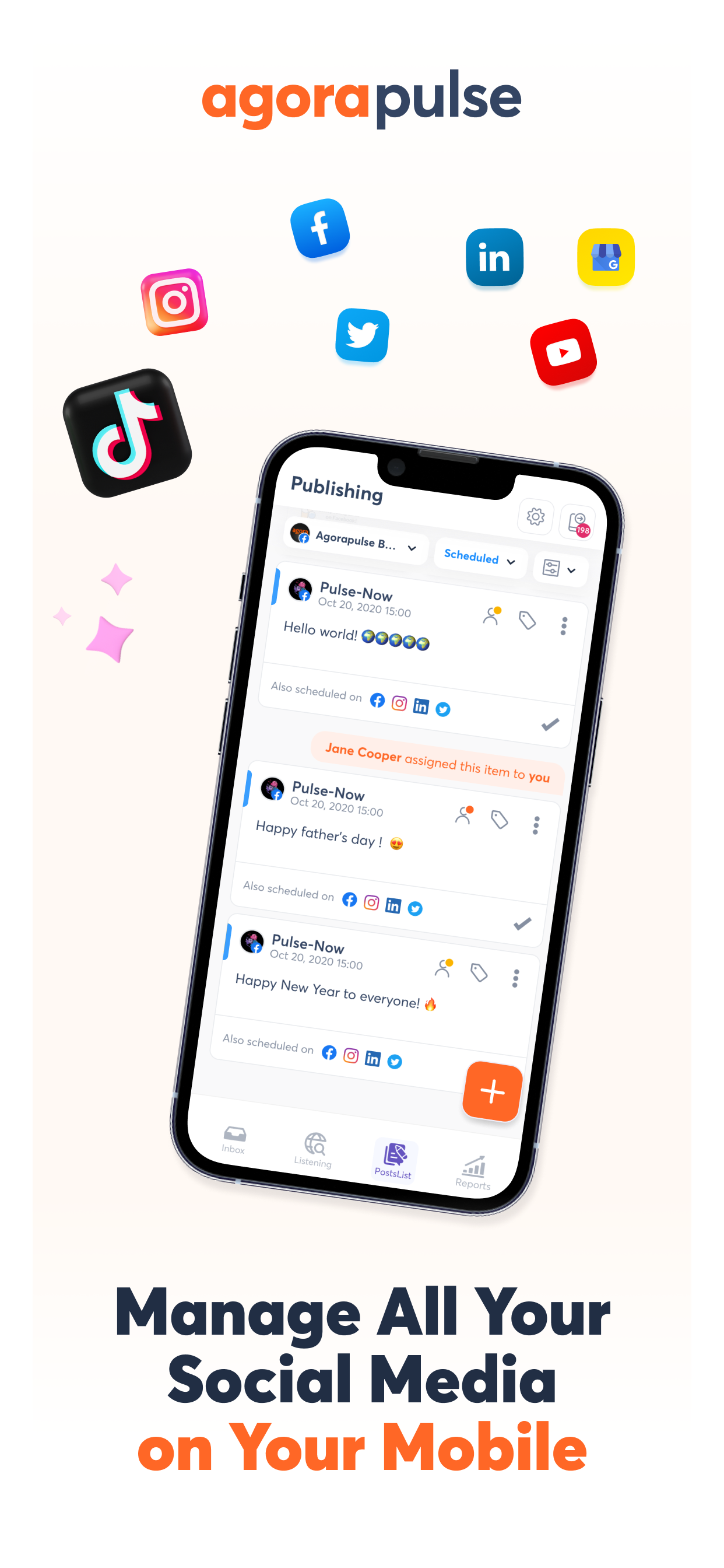 Agorapulse Companion App