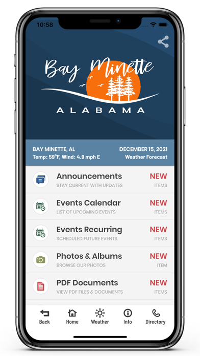 City of Bay Minette Screenshot