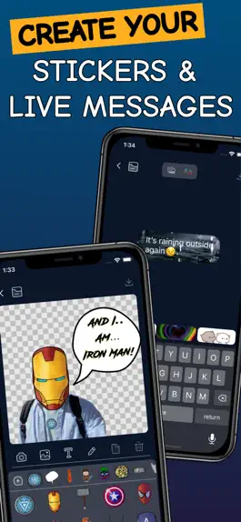 Game screenshot Sticker Maker for Messenger apk