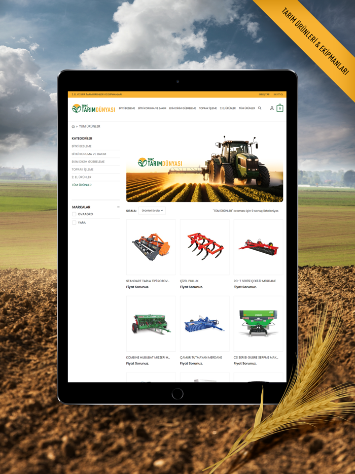 Tunç Tarım Dünyası