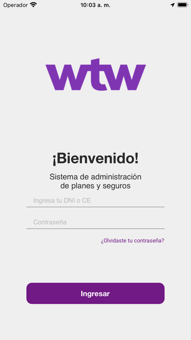 WTW SALUD – PERU Screenshot